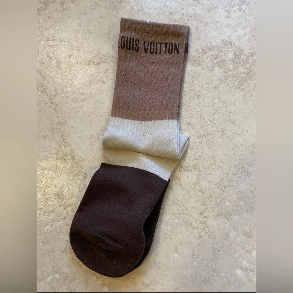 Luxury LV Crew Socks